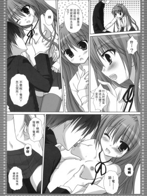 [飛雪漢化組] (C75) [KOKIKKO (せせなやう)] 胸・・・・・・ときどき晴れ。 | 胸……偶尔也要放松。 (とらドラ！)_07