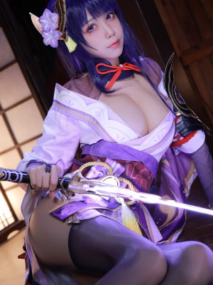 水淼aqua - 雷电将军 [130P-149M]_RaidenShogun_9