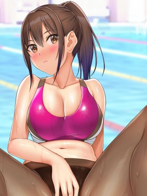 [ぽるちーに] 二人の幼馴染が巨乳とマンスジがエロ目立ちする水泳部と陸上部に入部して俺を誘うから何度も生ハメ中出しセックスしまくる！！_694