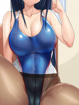 [ぽるちーに] 二人の幼馴染が巨乳とマンスジがエロ目立ちする水泳部と陸上部に入部して俺を誘うから何度も生ハメ中出しセックスしまくる！！_486