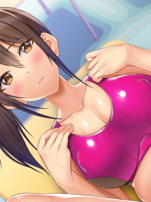 [ぽるちーに] 二人の幼馴染が巨乳とマンスジがエロ目立ちする水泳部と陸上部に入部して俺を誘うから何度も生ハメ中出しセックスしまくる！！_500