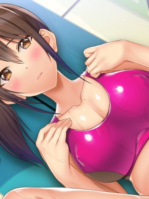[ぽるちーに] 二人の幼馴染が巨乳とマンスジがエロ目立ちする水泳部と陸上部に入部して俺を誘うから何度も生ハメ中出しセックスしまくる！！_390