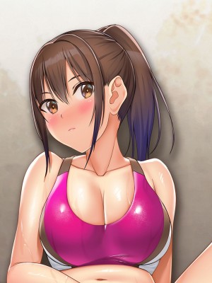 [ぽるちーに] 二人の幼馴染が巨乳とマンスジがエロ目立ちする水泳部と陸上部に入部して俺を誘うから何度も生ハメ中出しセックスしまくる！！_588