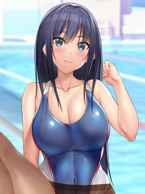[ぽるちーに] 二人の幼馴染が巨乳とマンスジがエロ目立ちする水泳部と陸上部に入部して俺を誘うから何度も生ハメ中出しセックスしまくる！！_704