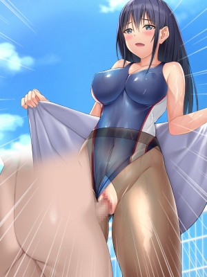 [ぽるちーに] 二人の幼馴染が巨乳とマンスジがエロ目立ちする水泳部と陸上部に入部して俺を誘うから何度も生ハメ中出しセックスしまくる！！_612