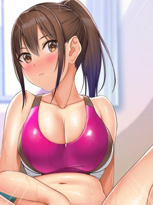 [ぽるちーに] 二人の幼馴染が巨乳とマンスジがエロ目立ちする水泳部と陸上部に入部して俺を誘うから何度も生ハメ中出しセックスしまくる！！_388