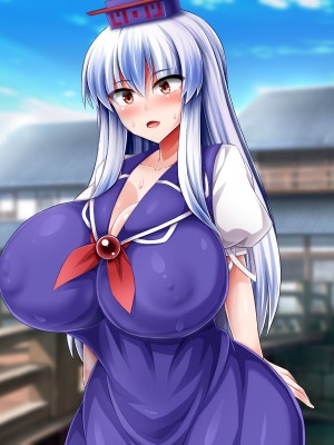 [藻仲] 慧音 別差分 (東方Project)_20