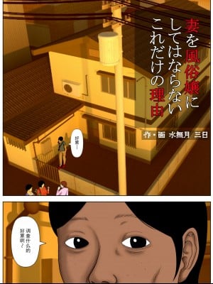 [水無月三日] 妻を風俗嬢にしてはならないこれだけの理由 [采用不可视汉化文字]_02