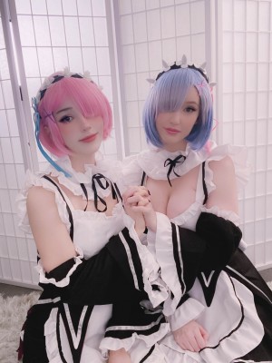 Kelly Jean & Kyaandere  - Rem & Ram_17