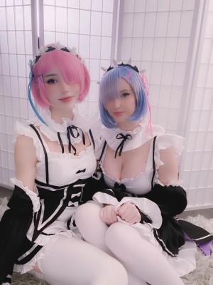 Kelly Jean & Kyaandere  - Rem & Ram_13