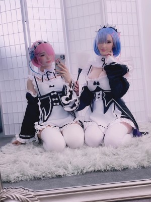 Kelly Jean & Kyaandere  - Rem & Ram_05