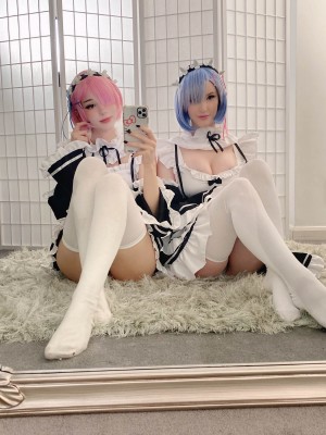 Kelly Jean & Kyaandere  - Rem & Ram_06