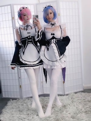 Kelly Jean & Kyaandere  - Rem & Ram