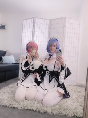 Kelly Jean & Kyaandere  - Rem & Ram_03