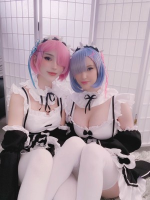 Kelly Jean & Kyaandere  - Rem & Ram_12