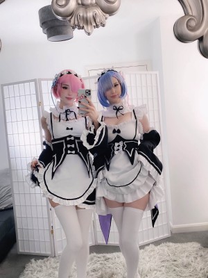 Kelly Jean & Kyaandere  - Rem & Ram_02