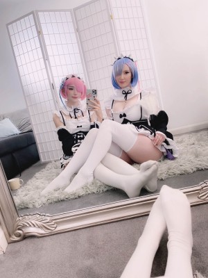 Kelly Jean & Kyaandere  - Rem & Ram_04