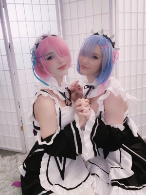 Kelly Jean & Kyaandere  - Rem & Ram_18