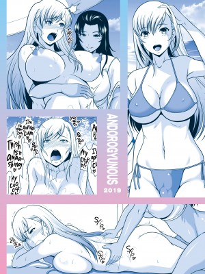 [ANDOROGYNOUS (キヨセ薫)] ぬるぬるエステをされて感度が上がって絶頂きまくってしまうふたなり娘 [無修正]_23
