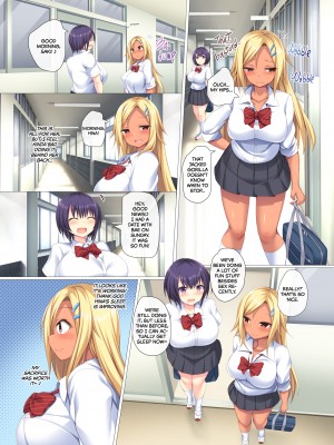 [Crimson CROWN (須影)] 天然娘と黒ギャルが絶倫彼氏の性欲処理をする話 [English][無修正]_23