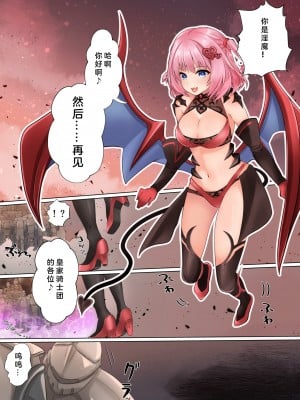[聖華快楽書店 (エルトリア、くまっこ、ユキはる)] フェードイン・サキュバス ―サキュバスに身体を乗っ取られ弄ばれる姫騎士物語― [中国翻訳] [DL版]_08