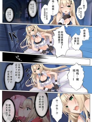 [聖華快楽書店 (エルトリア、くまっこ、ユキはる)] フェードイン・サキュバス ―サキュバスに身体を乗っ取られ弄ばれる姫騎士物語― [中国翻訳] [DL版]_13