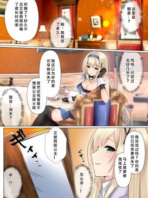[聖華快楽書店 (エルトリア、くまっこ、ユキはる)] フェードイン・サキュバス ―サキュバスに身体を乗っ取られ弄ばれる姫騎士物語― [中国翻訳] [DL版]_26