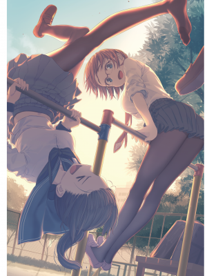 [アンソロジー] Black Tights Wide｜[Yom] Black Tights Wide [無修正]_090