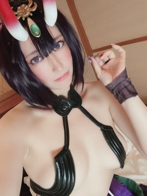 [Ringo Mitsuki] コミケ、コスホリまであと３日！夏の新作エッチな酒呑童子未収録カット♥_02