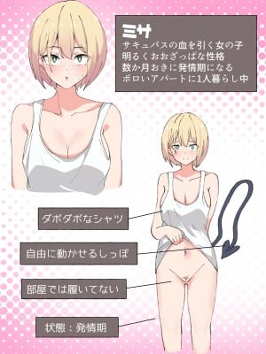 [anemone_lab (anemone)] ボロアパートで発情期サキュバスとベッドがドロドロになるまでする♥_02