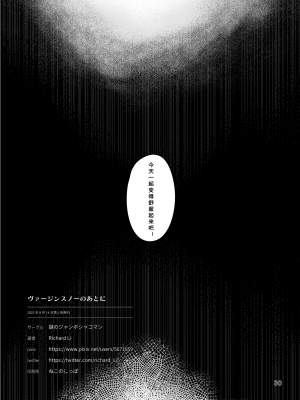 [謎のジャンボシャコマン (Richard Li)] ヴァージンスノーのあとに (戦艦少女R) [Only the star个人汉化] [DL版]_29