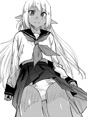 [暴碧汉化组] [えーすけ] えっちな褐色エルフJKとの暮らし方2｜如何与色色的褐色精灵JK一起生活2 (WEEKLY快楽天 2021 No.34) [無修正]_38