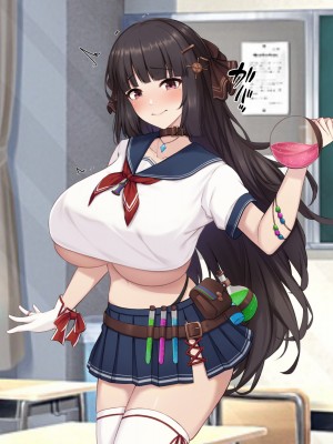 [缶子牧場 (缶子)] 天才JK錬金術師(自称)の末路～膨乳の極致、おっぱい改造のレシピ～_30