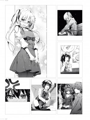[深崎暮人] 冴えない彼女の育てかた 深崎暮人畫集 上 Flat_034