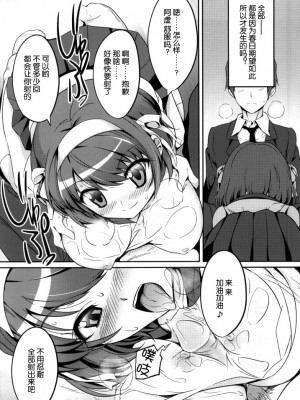 [脸肿汉化组] (C86) [ろいやるびっち (haruhisky)] ちあハル (涼宮ハルヒの憂鬱)_007
