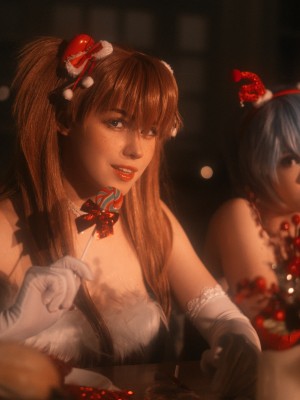 Shirogane-sama - Asuka_Asuka - Asuka and Rei Christmas 0009