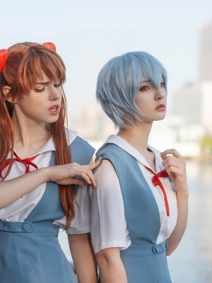 Shirogane-sama - Asuka_Asuka - Asuka and Rei Schoolgirl 0021