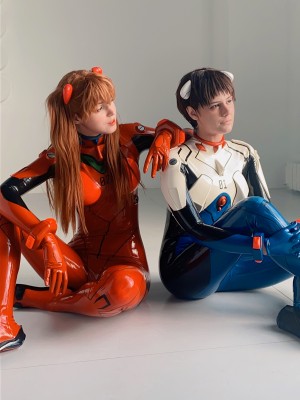 Shirogane-sama - Asuka_Asuka - Asuka and Shinji Backstages 0008