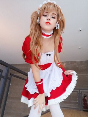 Shirogane-sama - Asuka_Asuka - Maid Selfies 0003
