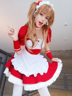 Shirogane-sama - Asuka_Asuka - Maid Selfies 0010