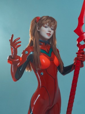 Shirogane-sama - Asuka_Asuka - Plug Suit and Spear 0027