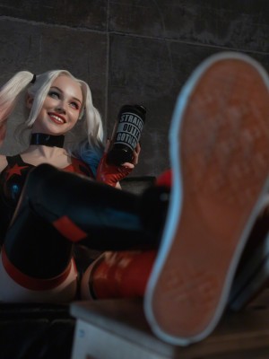 Shirogane -  Harley Quinn latex_15