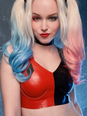 Shirogane -  Harley Quinn latex_37