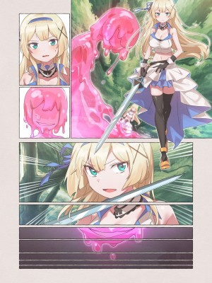 [聖華快楽書店] スライムパンデミック ―エナジードレインでスライムにやりたい放題される姫騎士物語―_37
