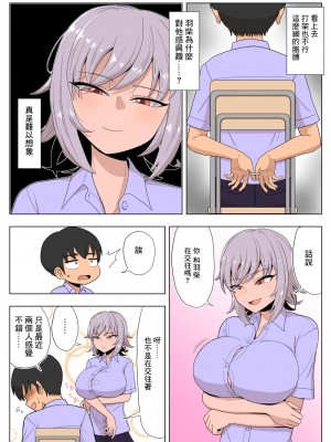 [豪放磊落] 金髪爆乳ヤンキーが銀髪爆乳ヤンキーにいじめられっ子をNTRれる-本 [中国翻訳]_27