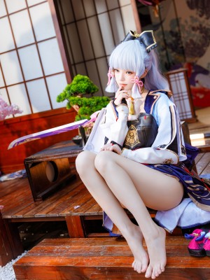 桜桃喵 – 神里绫华_18