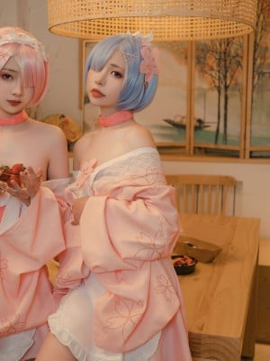 爆机少女喵小吉 NO.047 &金鱼✨kinngyo - 从零开始的女体盛宴_004
