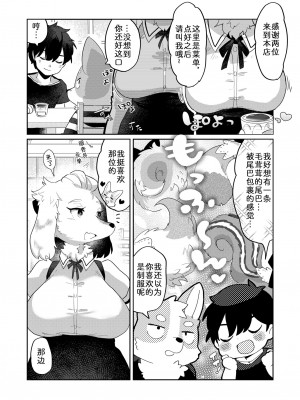 (けもケット12) [moffle (マボ)] きみのしっぽをもふりたい! [中国翻訳]_03