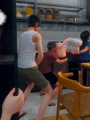[NTR中毒患者] 豐乳肥臀的淫亂媽媽 3-4_0402