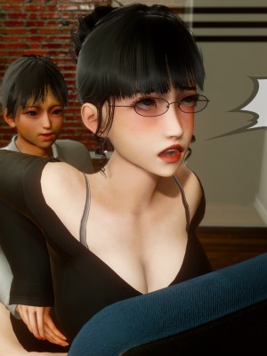 [NTR中毒患者] 豐乳肥臀的淫亂媽媽 5-6_0876